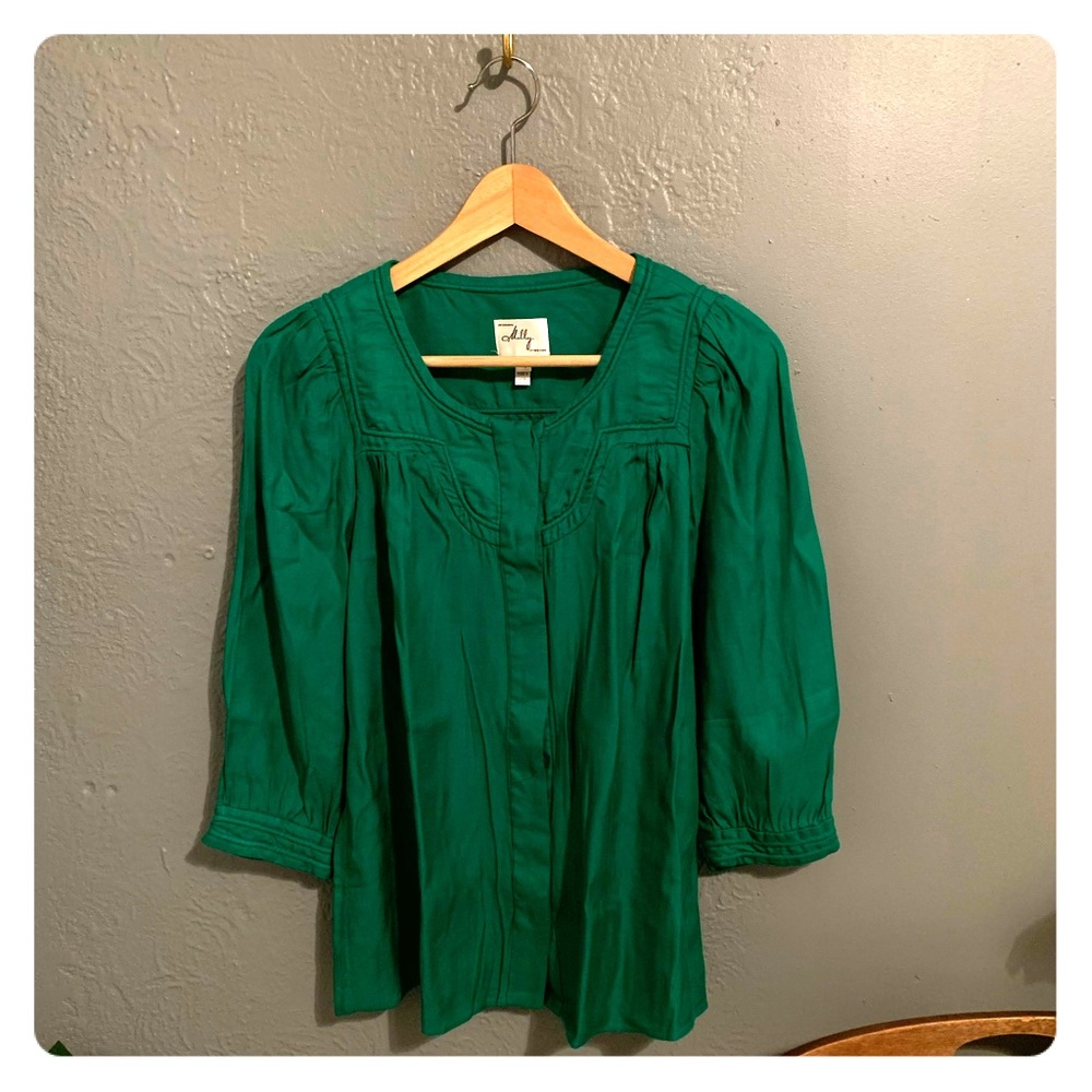 Milly: 3/4 sleeve top
